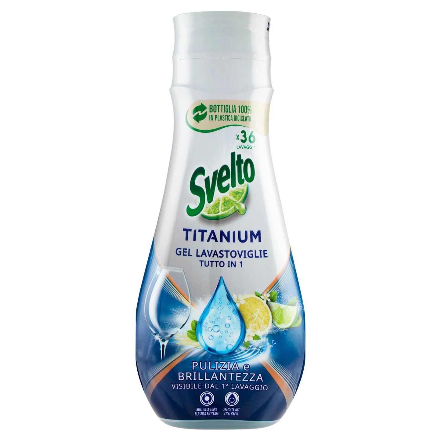 SVELTO TITANIUM GEL LAVASTOVIGLIE TUTTO IN 1 - 640ml