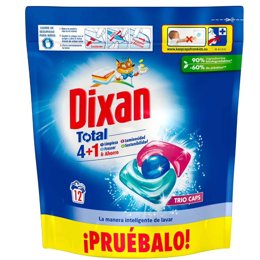 DIXAN TOTAL - TRIO CAPS - BUSTA DA 12 CAPSULE