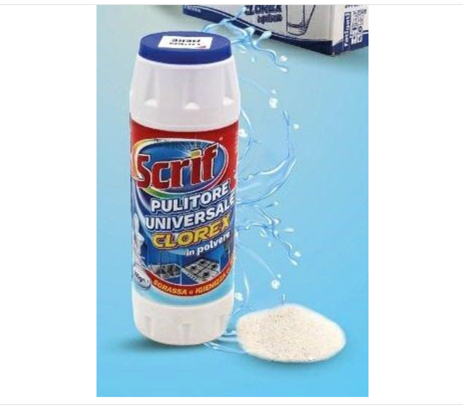 SCRIF CLOREX PULITORE UNIVERSALE IN POLVERE - 500g