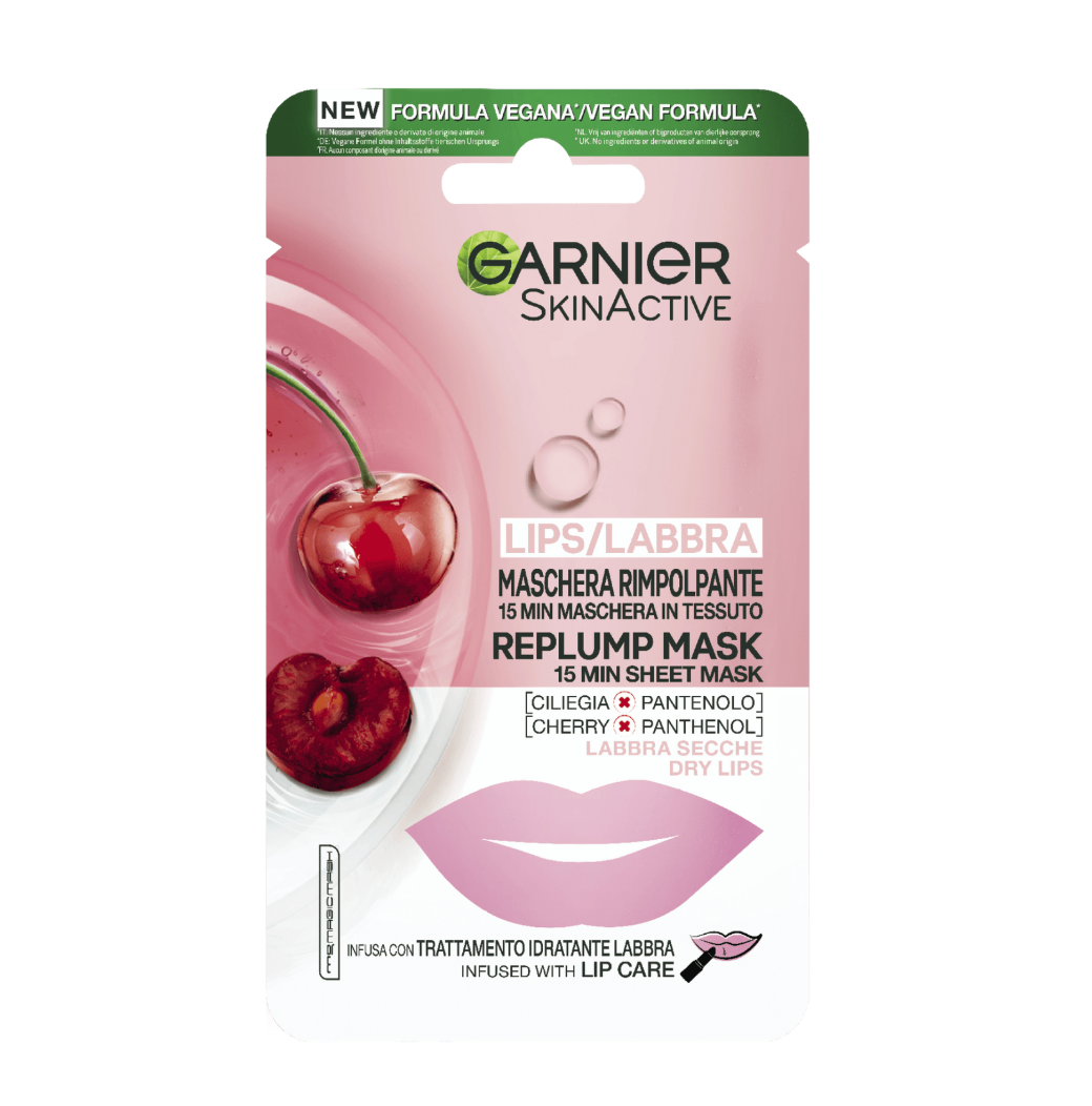 GARNIER SKINACTIVE MASCHERA LABBRA RIMPOLPANTE