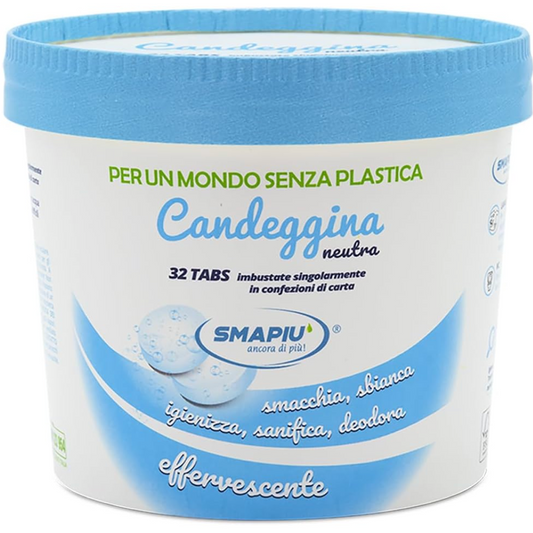 SMAPIÙ CANDEGGINA NEUTRA IN PASTIGLIE EFFERVESCENTI - 32 TABS