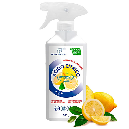 SMAPIÙ ACIDO CITRICO SPRAY MULTIUSO - 500ML
