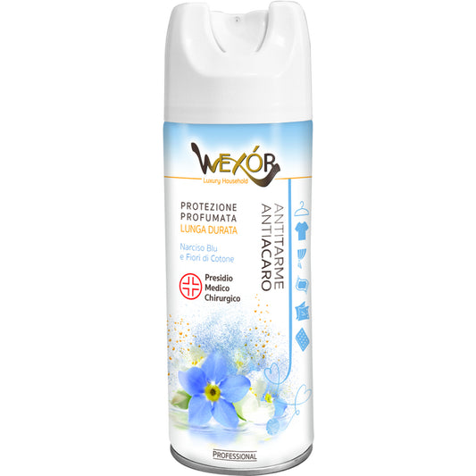 WEXOR SPRAY ANTITARME ANTIACARO NARCISO FIORI DI COTONE - 400ml