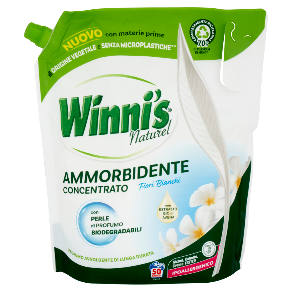 WINNI'S RICARICA AMMORBIDENTE CONCENTRATO 50 LAVAGGI - VARIE FRAGRANZE