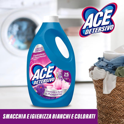 ACE DETERSIVO 25 LAVAGGI LIMITED EDITION - ELISIR DI LAVANDA 1,25L