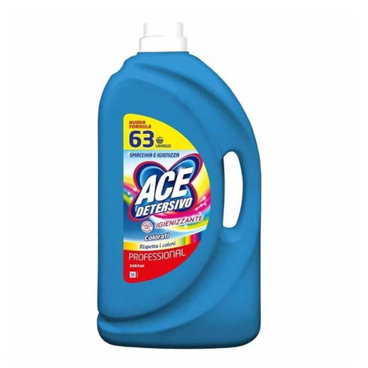 ACE DETERSIVO PROFESSIONAL - CAPI COLORATI - 63 LAVAGGI