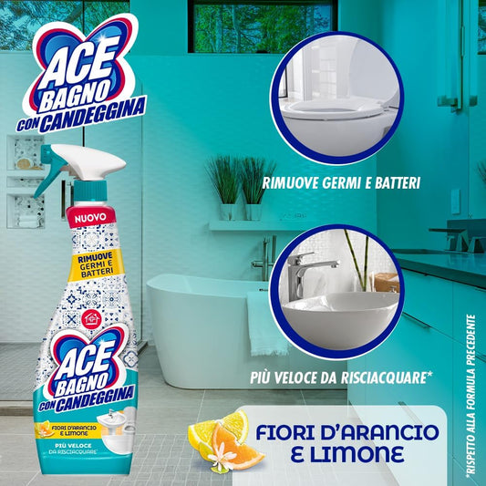 ACE BAGNO SPRAY CON CANDEGGINA - 600ml
