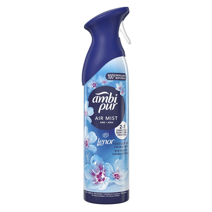 AMBI PUR LENOR SPRAY AIR MIST PER AMBIENTI - 185 ml - VARIE FRAGRANZE