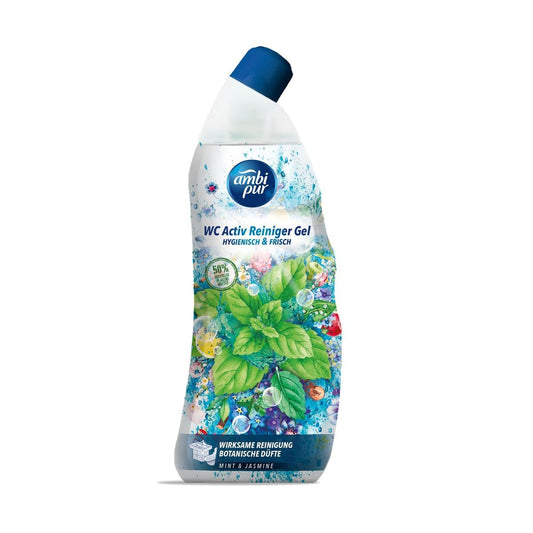 AMBIPUR WC ACTIVE GEL - MINT & JASMINE - 750ml
