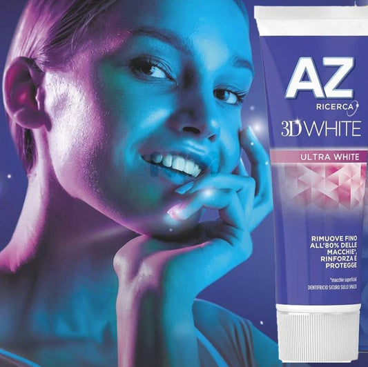 AZ DENTIFRICIO 3D WHITE - ULTRA WHITE 65ml