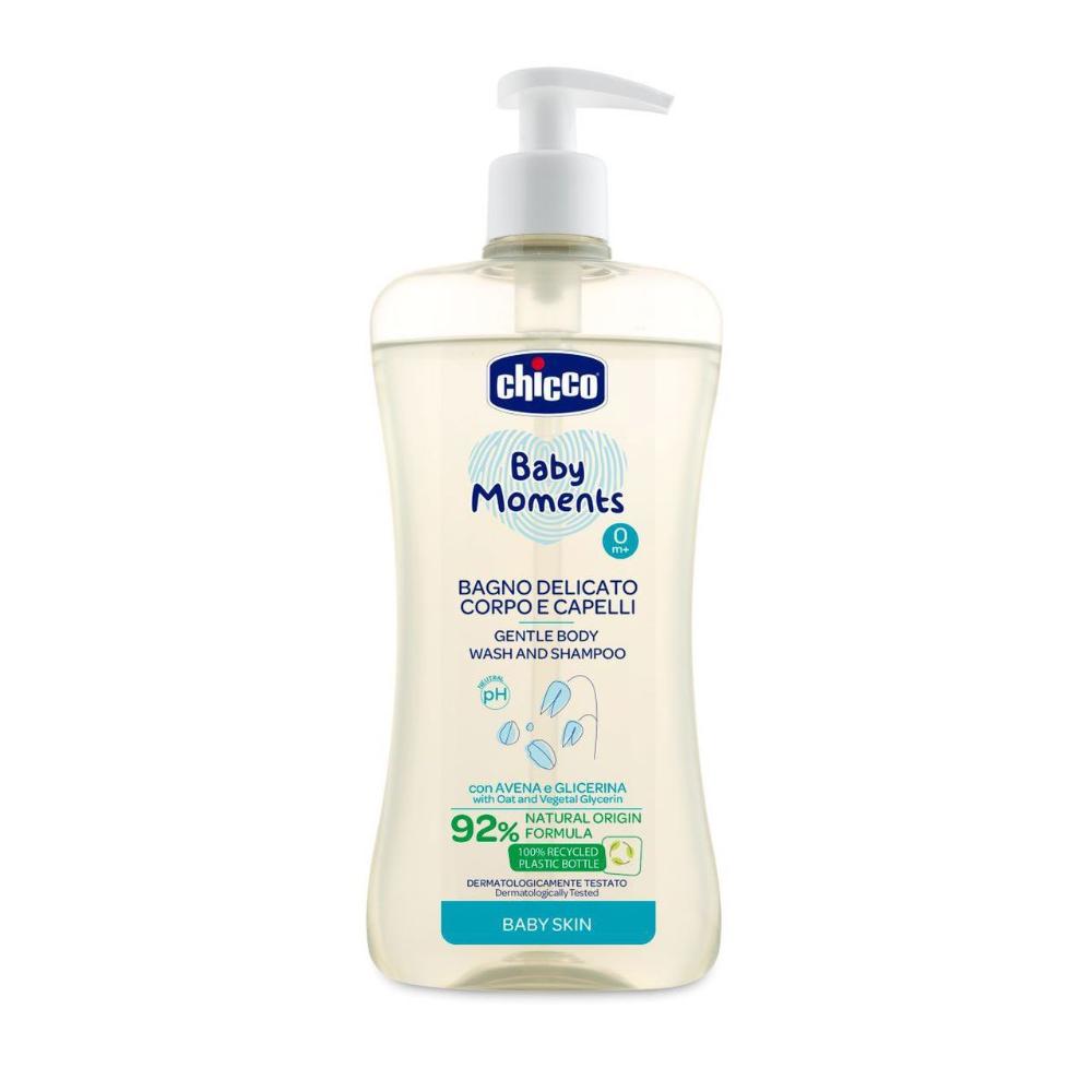 CHICCO BABY MOMENTS - BAGNO DELICATO CORPO E CAPELLI - 500ml