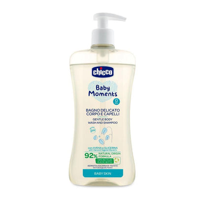 CHICCO BABY MOMENTS - BAGNO DELICATO CORPO E CAPELLI - 500ml