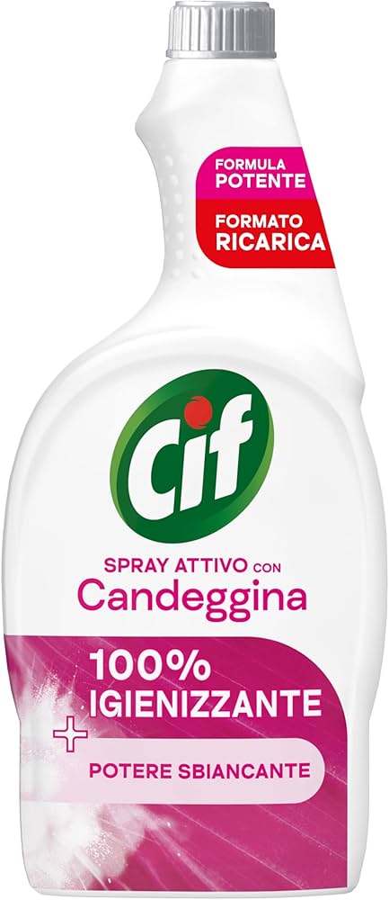CIF SPRAY MULTIUSO CON CANDEGGINA - SBIANCANTE - 650ML