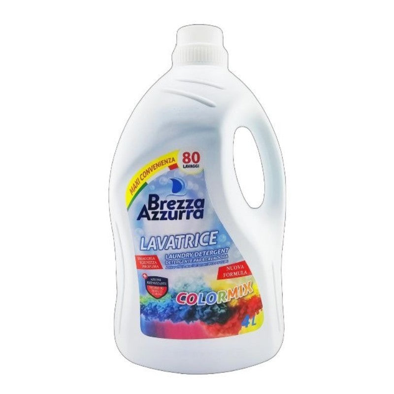 BREZZA AZZURRA DETERSIVO LAVATRICE 80 LAVAGGI - 4L