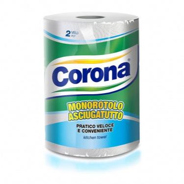 CORONA MONOROTOLO ASCIUGATUTTO 2 VELI