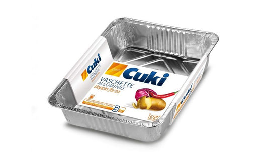 CUKI VASCHETTE ALLUMINIO 6 PORZIONI - 3 pz