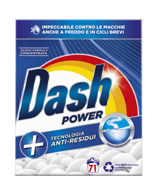 DASH FUSTONE DETERSIVO IN POLVERE - 71 MISURINI