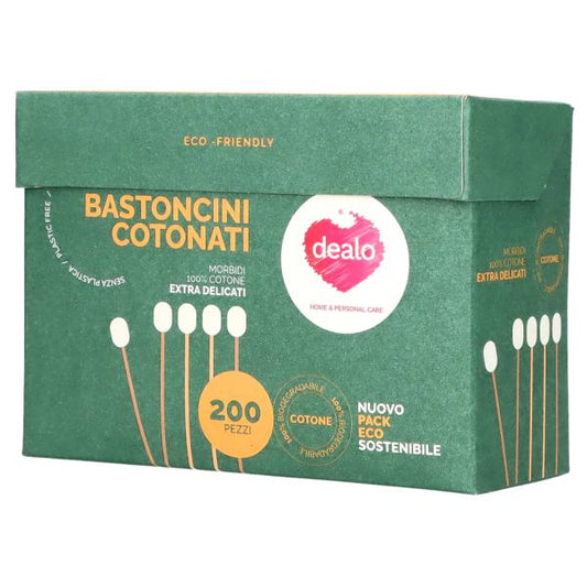 DEALO BASTONCINI COTONATI - 300 COTTON FIOC