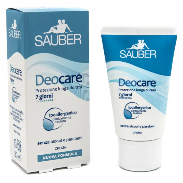 SAUBER DEOCARE CREMA DEODORANTE PELLI SENSIBILI
