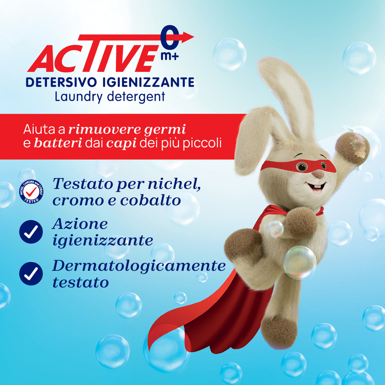 CHICCO ACTIVE DETERSIVO IGIENIZZANTE - 1,5L
