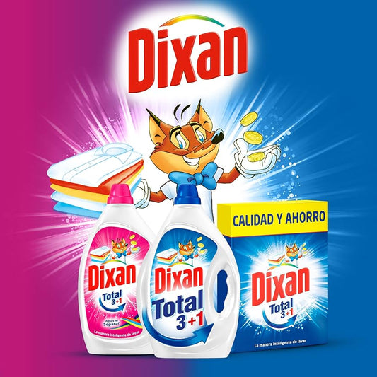DIXAN DETERSIVO TOTAL 3+1 - 45 LAVAGGI