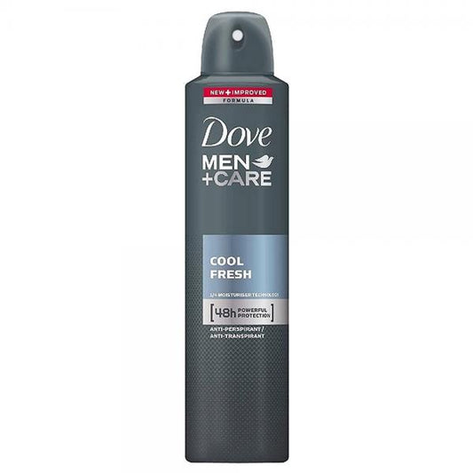 DOVE MEN COOL FRESH DEODORANTE SPRAY 250ML