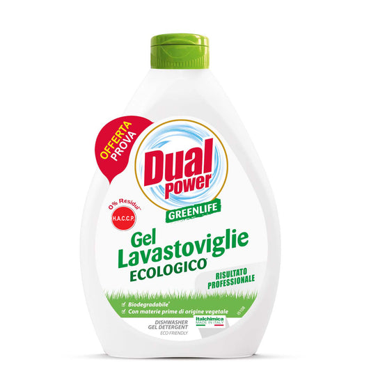 DUAL POWER GEL LAVASTOVIGLIE ECOLOGICO - 200ml
