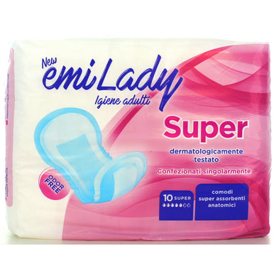 EMI LADY IGIENE ADULTI ASSORBENTI SUPER - 10pz