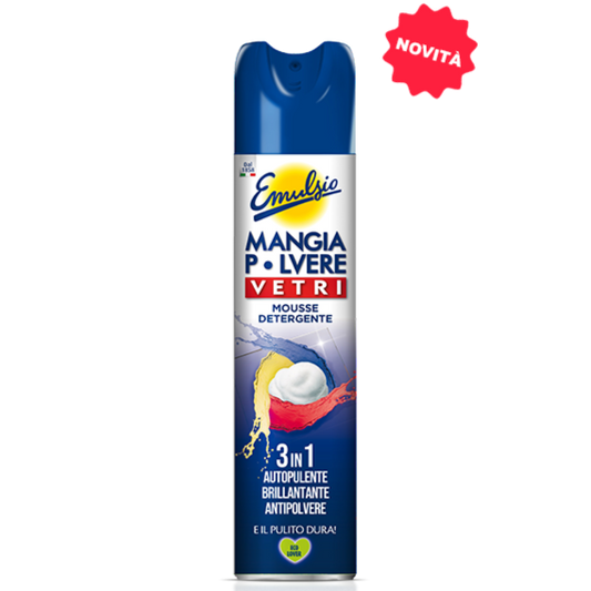 EMULSIO MANGIAPOLVERE VETRI MOUSSE - 400ml