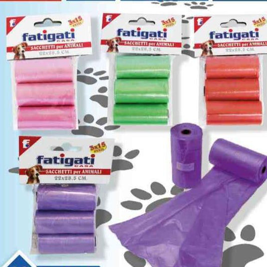 FATIGATI SACCHETTI PER ANIMALI - 60pz
