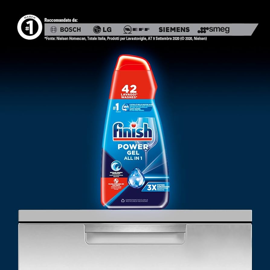 FINISH POWER GEL ALL IN ONE - 600 / 940 ml
