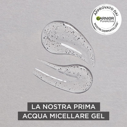 GARNIER ACQUA MICELLARE GEL PURIFICANTE CARBONE - 400 ML
