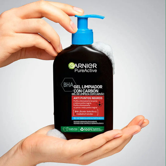 GARNIER PURE ACTIVE GEL DETERGENTE CARBONE - 250 ml