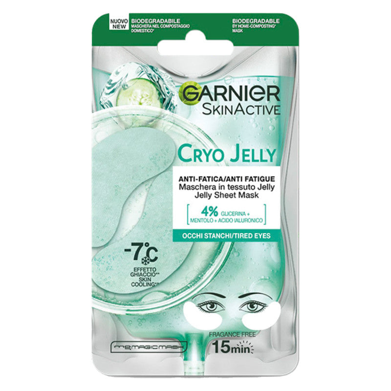 GARNIER PATCH CONTORNO OCCHI MASCHERA CRYO JELLY ANTI FATICA