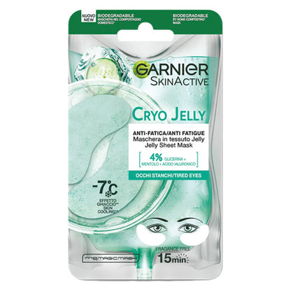 GARNIER PATCH CONTORNO OCCHI MASCHERA CRYO JELLY ANTI FATICA