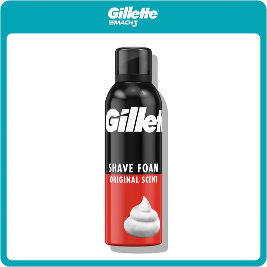 GILLETTE SHAVE FOAM SCHIUMA DA BARBA - 200 ml