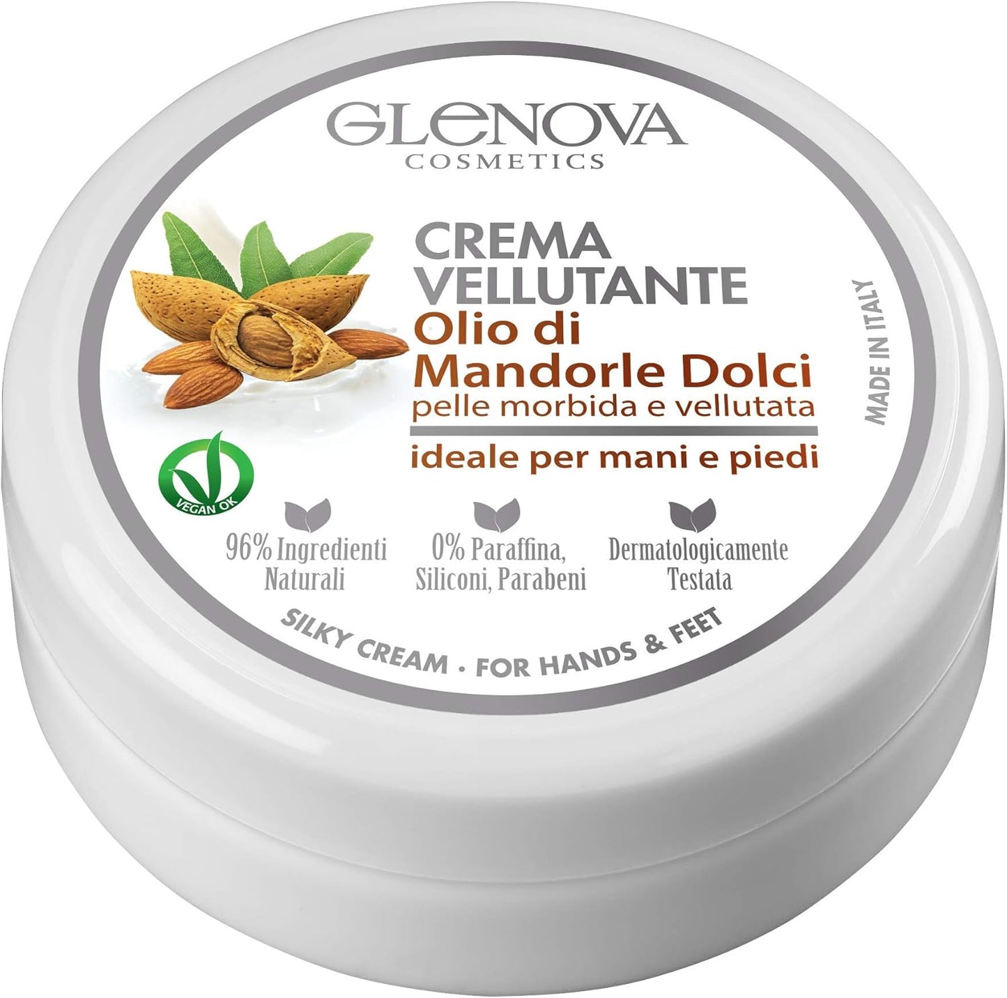 GLENOVA CREMA MANI E PIEDI - OLIO DI MANDORLE DOLCI - 120 ml