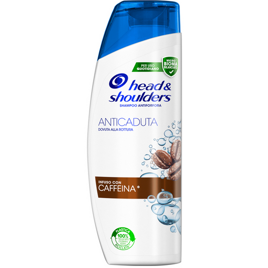 HEAD & SHOULDERS SHAMPOO ANTICADUTA CON CAFFEINA - 225ML