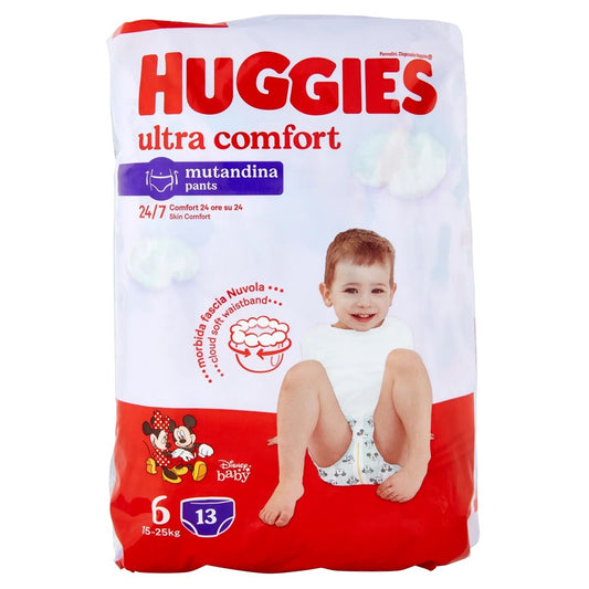 HUGGIES PANNOLINI ULTRA COMFORT MUTANDINA - VARI FORMATI