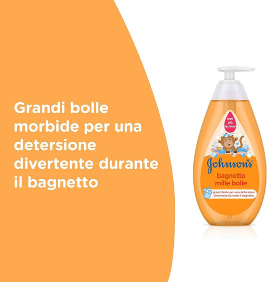 JOHNSON'S BABY BAGNETTO MILLE BOLLE - 750ml