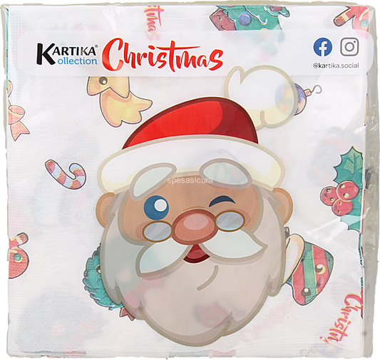 KARTIKA CHRISTMAS TOVAGLIOLI DI NATALE - 50 pz
