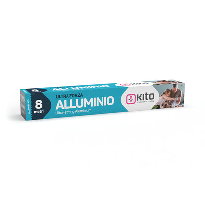 KITO CARTA ALLUMINIO CON SEGHETTO - VARI FORMATI