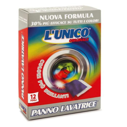 L'UNICO ORIGINALE - PANNO LAVATRICE 12/30 FOGLI
