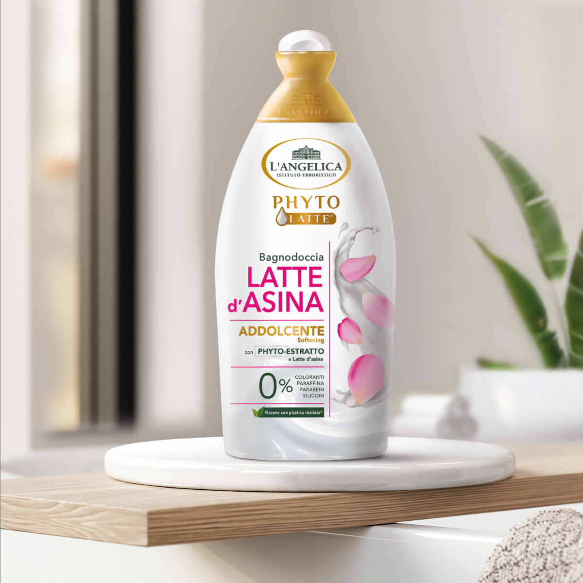 L’ANGELICA BAGNODOCCIA PHYTO LATTE - VARIE FRAGRANZE - 520 ml
