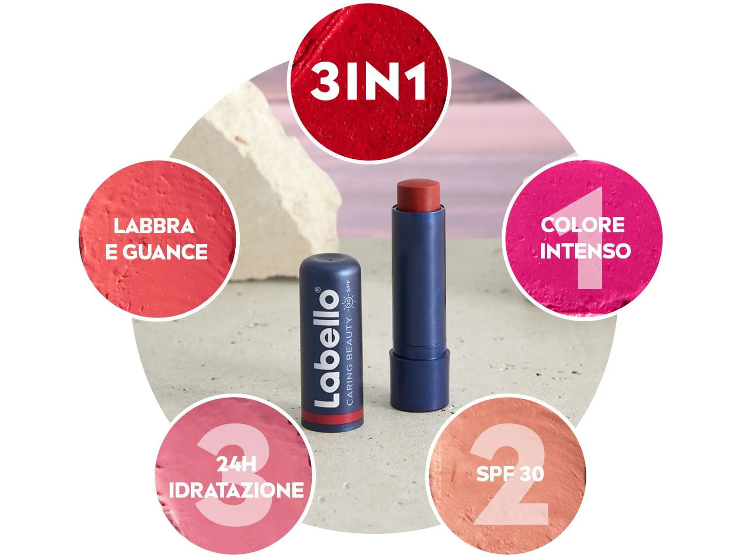 LABELLO CARING BEAUTY LIP & CHEEK