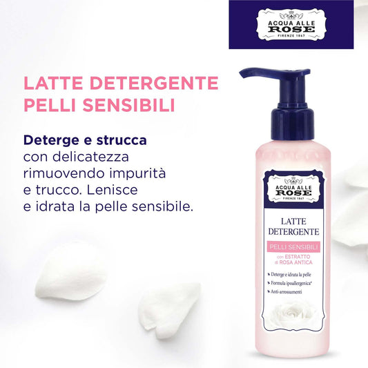 ACQUA ALLE ROSE LATTE DETERGENTE LENITIVO - 200ml