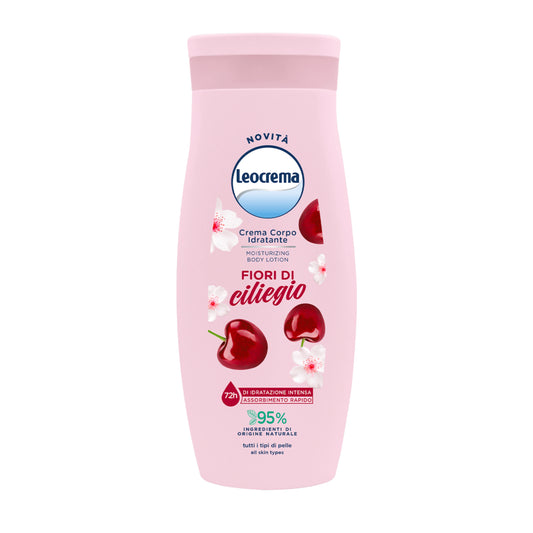 LEOCREMA CREMA IDRATANTE CORPO - FIORI DI CILIEGIO 250ml