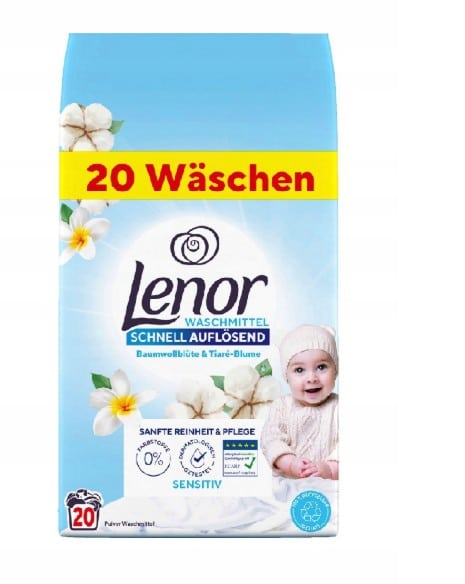 LENOR DETERSIVO IN POLVERE BEBÈ - 20 LAVAGGI