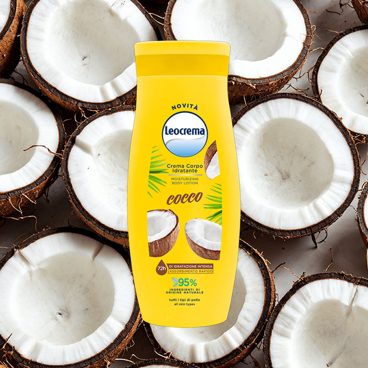 LEOCREMA CREMA IDRATANTE CORPO - COCCO 250 ml