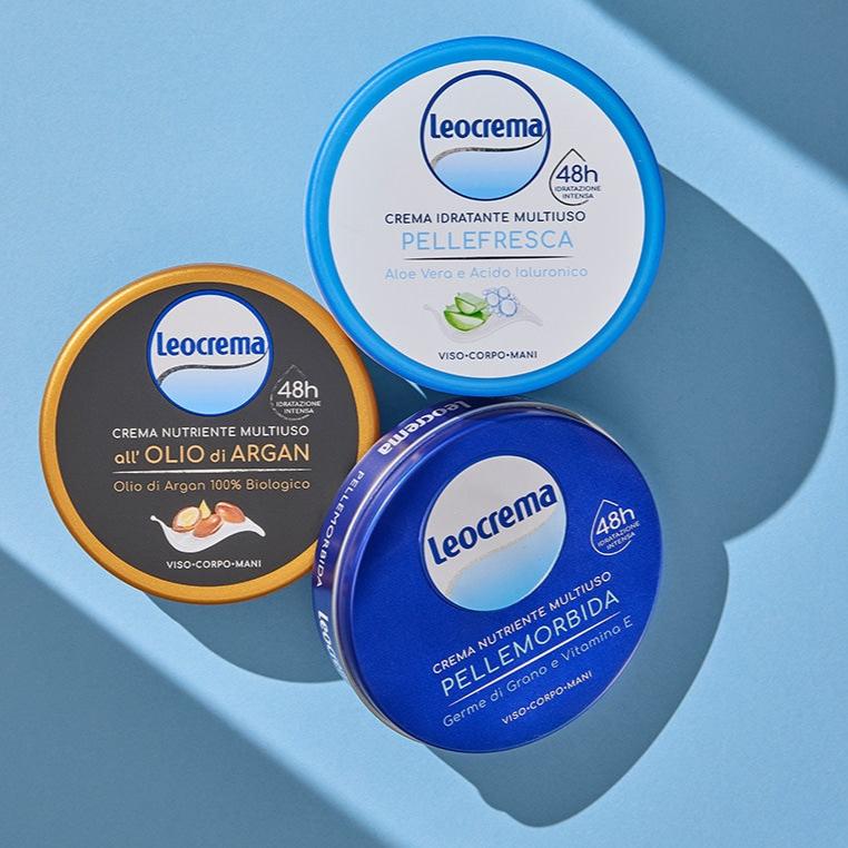 LEOCREMA CREMA MULTIUSO VISO CORPO MANI - VARI FORMATI